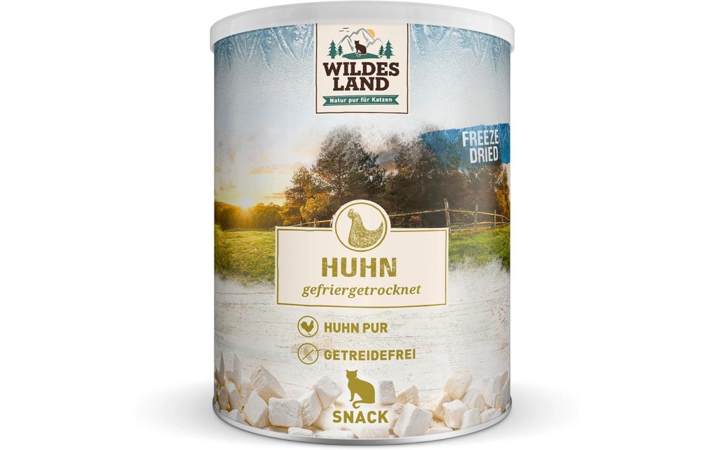 Wildes Land Collation pour chat Poulet Freeze Dried 160 g