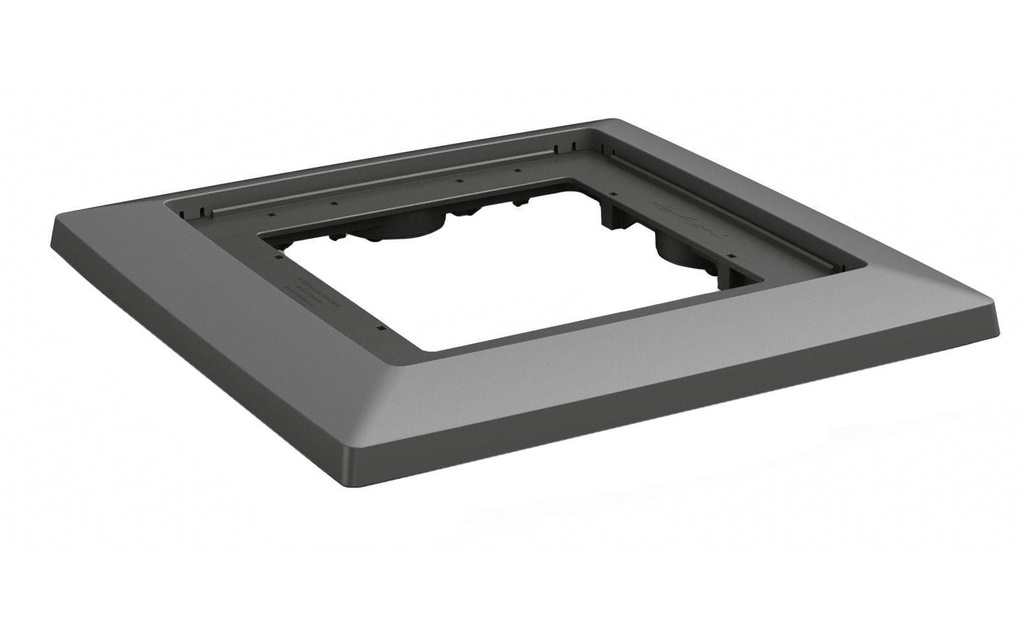 Lechuza Supports à roulettes pour pot de fleurs Cubico 40 anthracite