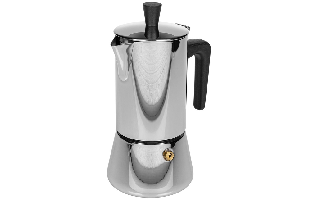FURBER Cafetière italienne Chicchi 4 tasses, Argenté