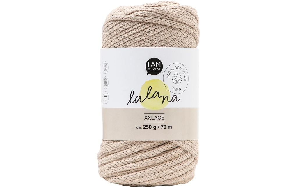 lalana Laine Xxlace 250 g, Beige