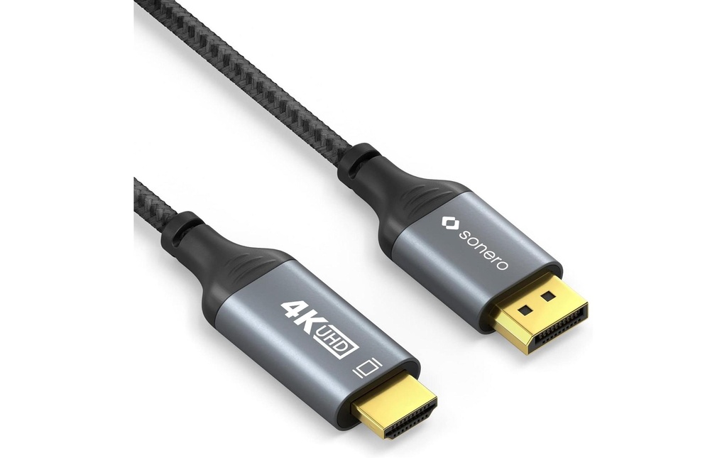 sonero Câble DisplayPort - HDMI, 2 m