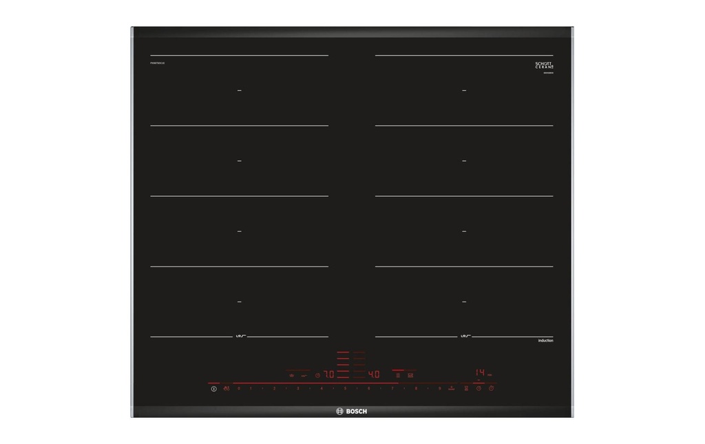 Bosch Plaque de cuisson par induction PXX675DC1E Design à facettes