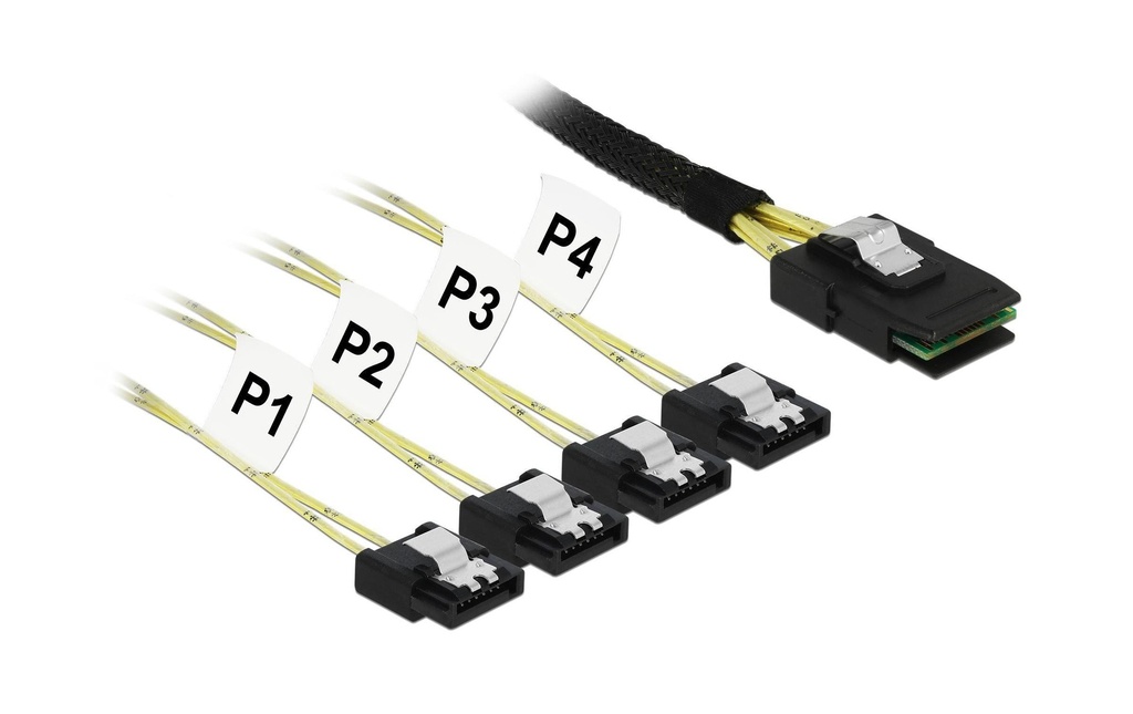 Delock Câble SATA3 85800  50 cm