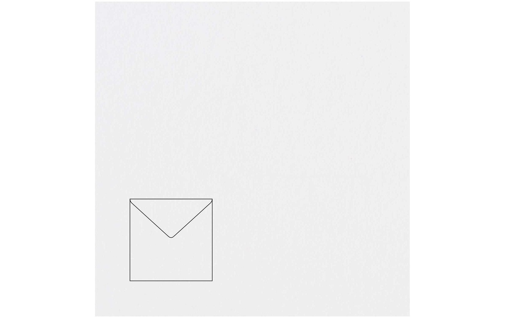 Rico Design Paper Poetry Essentials Enveloppe Blanc éclatant