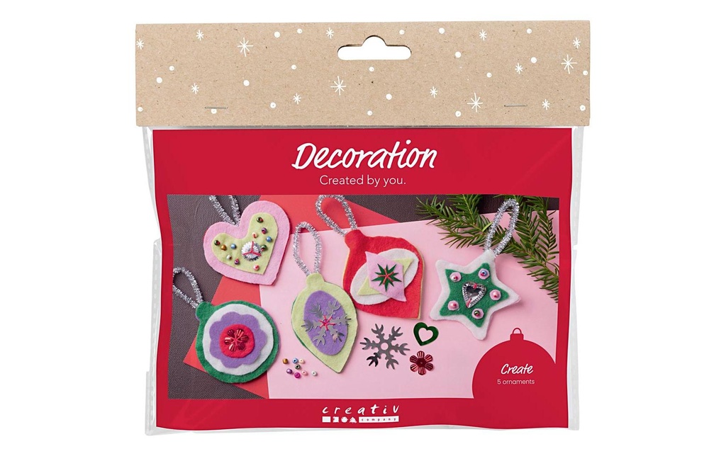Creativ Company Kits de bricolage Décoration Noël