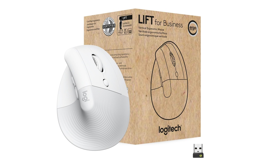 LOGITECH Logitech Lift Vertical white