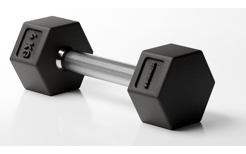 HAMMER Haltère courte Hexagon PRO 1 x 4 kg