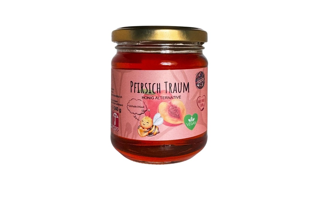 Feine Manufaktur Miel Alternative Pêche 240 g