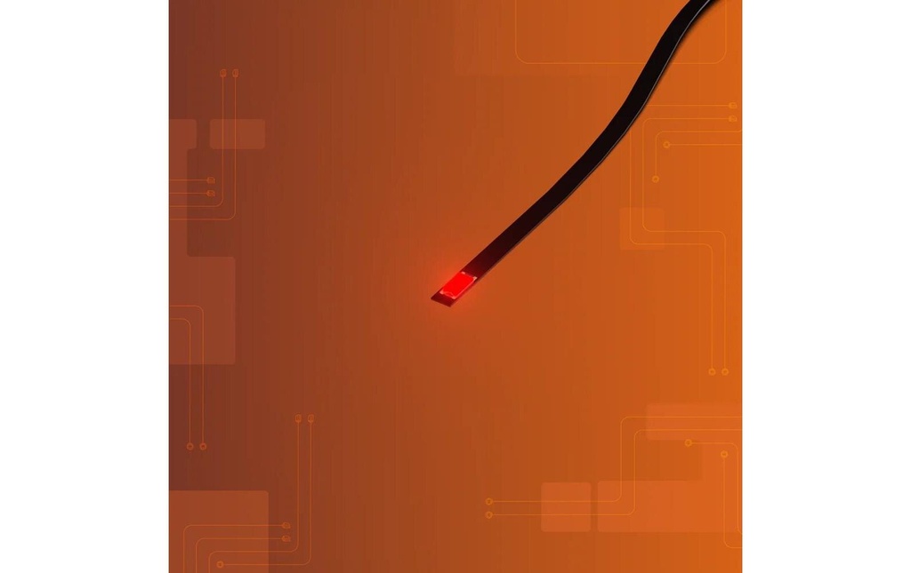 Light My Bricks 2.0 Astro Micro LED Rouge clignotant Câble plat 30 cm Pack de 4