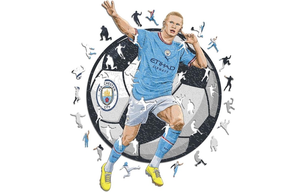 Iconic Puzzle Man City FC – Erling Haaland