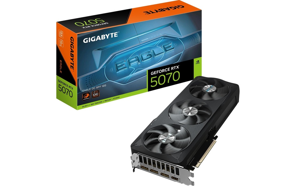 Gigabyte Carte graphique GeForce RTX 5070 EAGLE OC SFF 12 GB