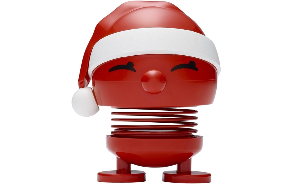 Hoptimist Déco Bimble Santa S 7.2 cm, Rouge/Blanc