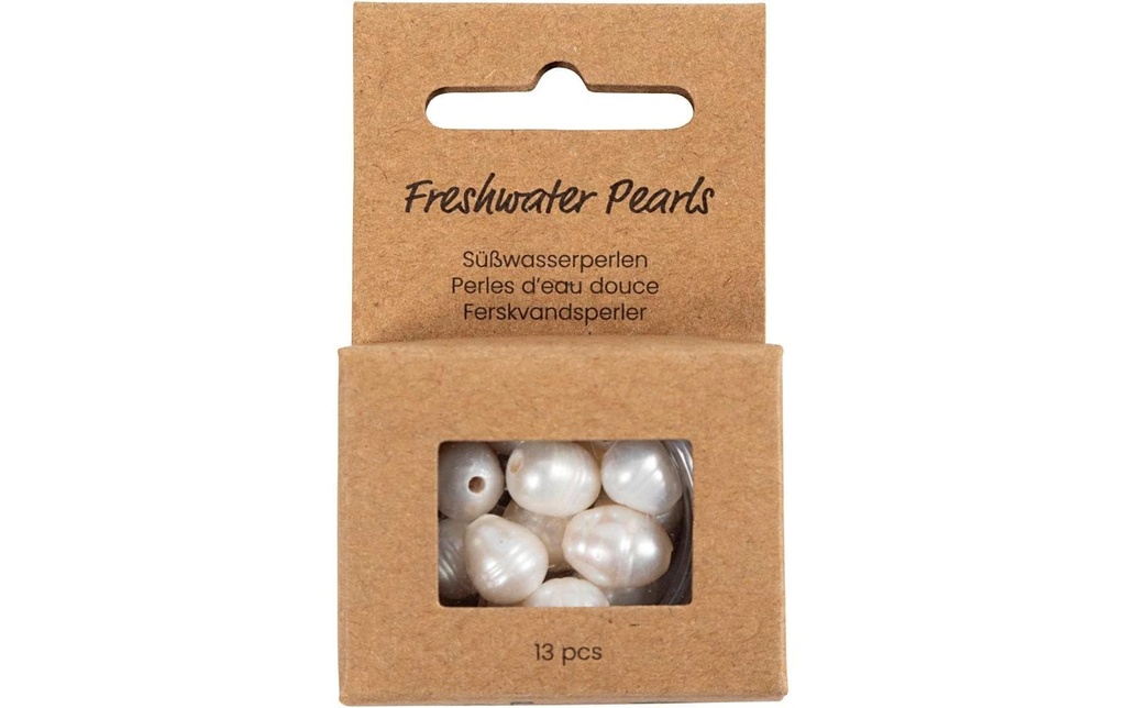 Creativ Company Kits de perles Perles d'eau douce 9-11 mm