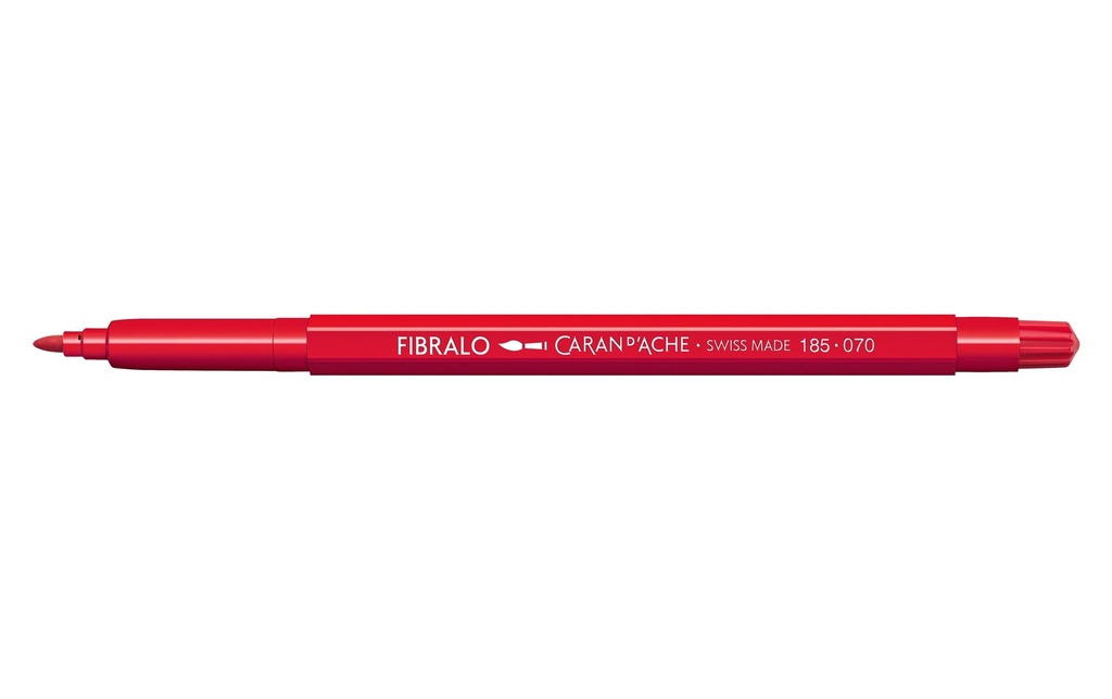 [110185070] CARAN D'ACHE Feutres Fibralo écarlate