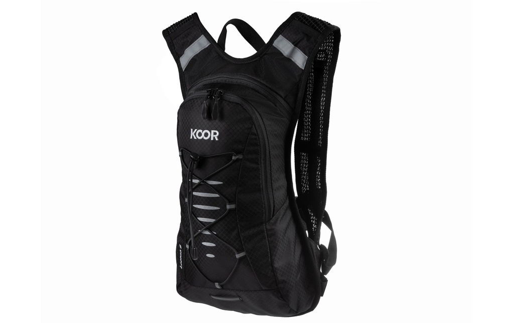KOOR Sac à dos Leenza 6 l, Noir