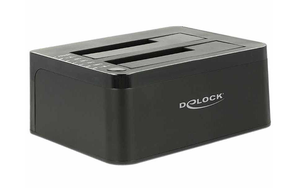Delock Station d’accueil et de clonage Dual SATA
