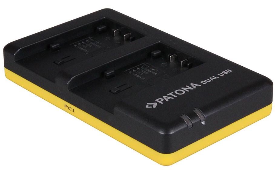 Patona Chargeur Double Panasonic VW-VBT190 + Micro-USB