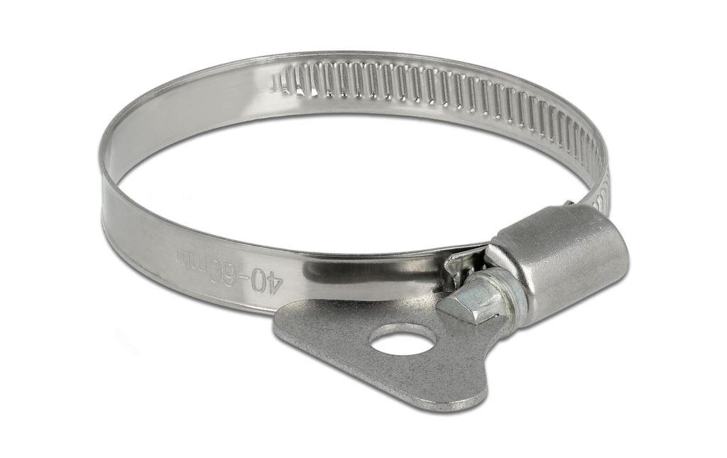 Delock Collier de serrage 40-60 mm 10 pièces
