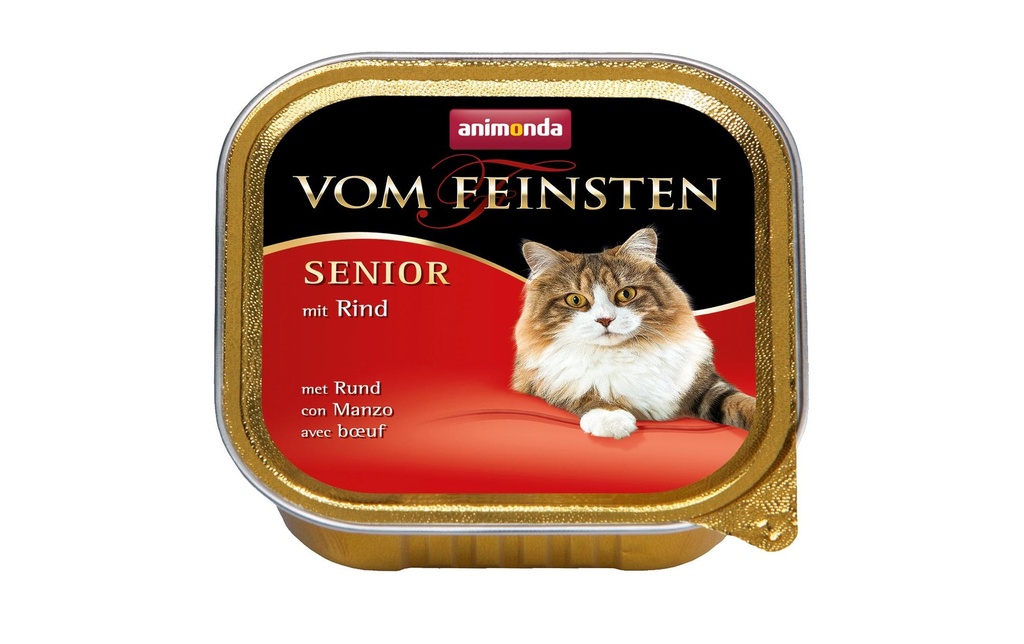 animonda Alimentation humide Vom Feinsten Senior Boeuf, 100 g