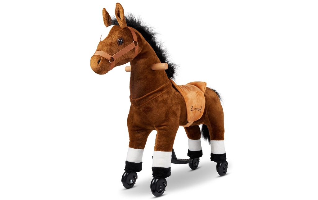 zoosy Animal à chevaucher Cheval Taille S