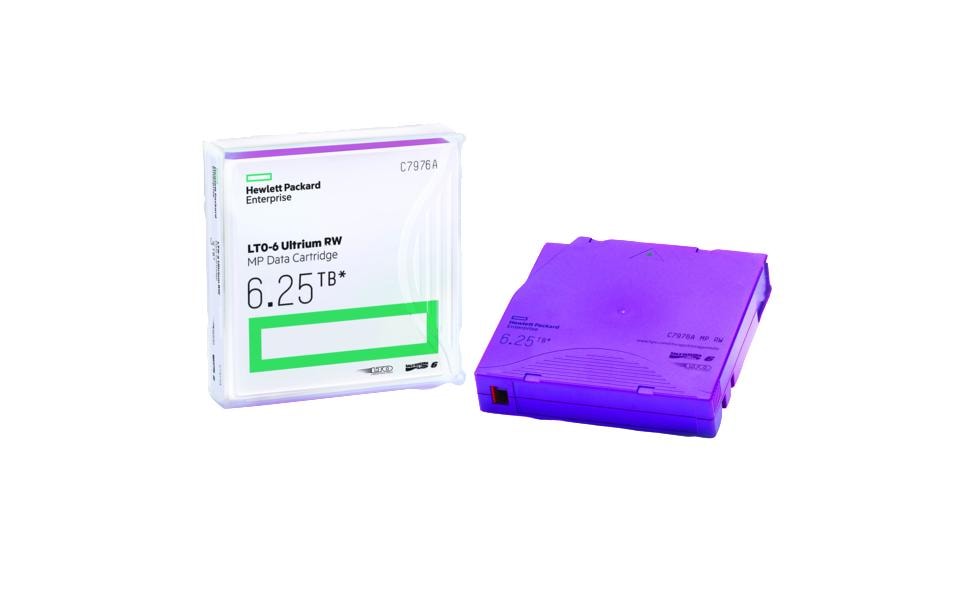 HPE Support de stockage LTO-6 C7976A 2.5 TB 1 Pièce/s