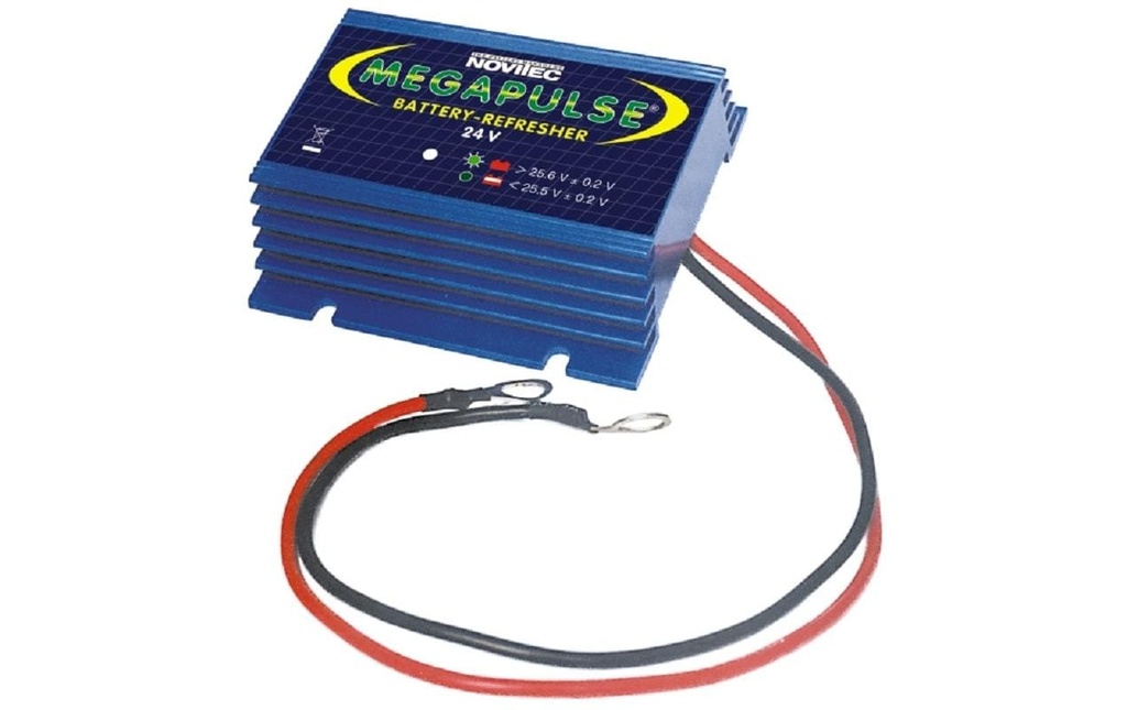 Novitec Pulseur de batterie Remise à niveau de la batterie au plomb Megapulse 24 V