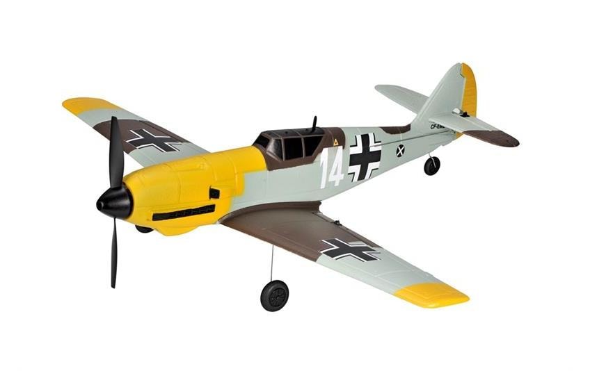TOP-RC Warbird Mini BF-109 450 mm, jaune, RTF