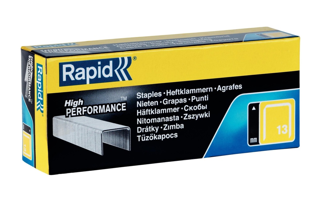 Rapid Agrafes fil fin Typ 13, 8 mm 5000 pièces