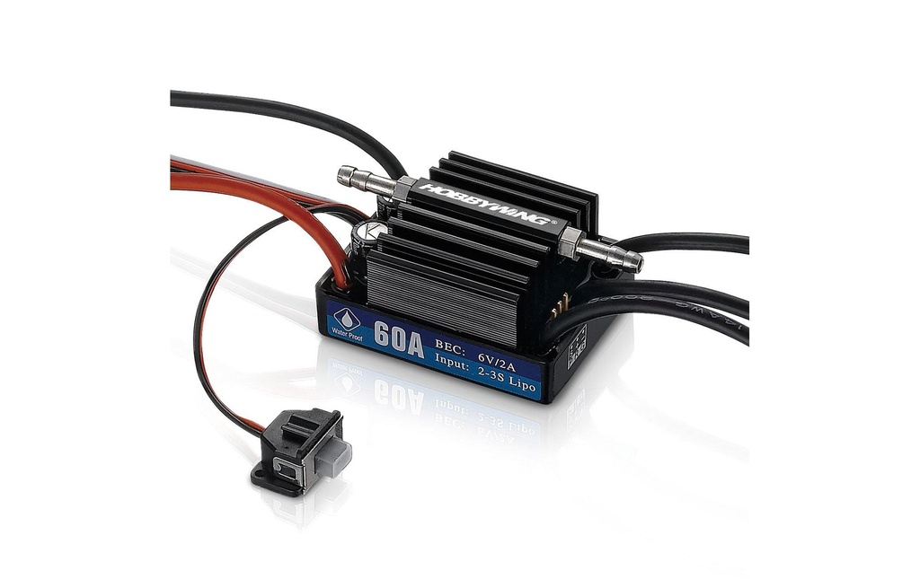 Hobbywing Régulateur Brushless Seaking V3, 60A, 2-3S