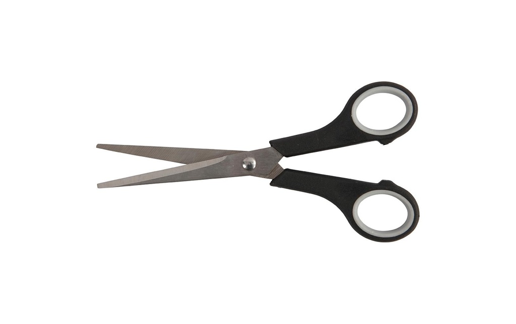Creativ Company Ciseaux Poignée souple 17 cm, Acier inoxydable, Universel