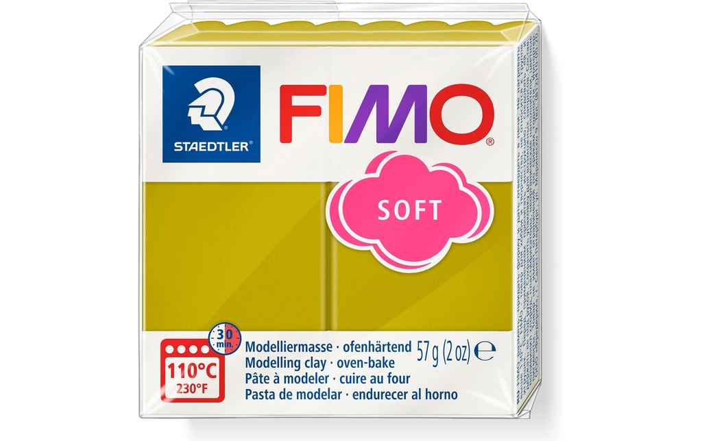 Fimo Matière à modeler Soft L'herbe de la plage