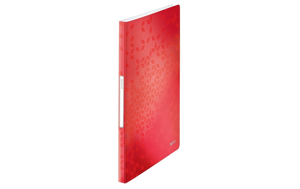 Leitz Chemises de présentation WOW A4, Rouge