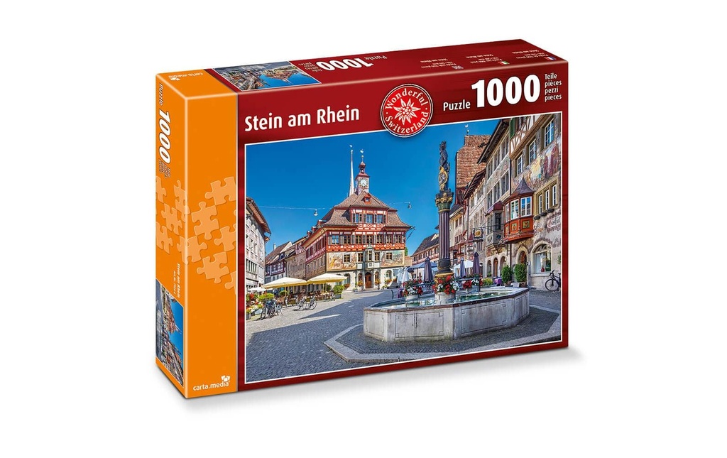 Carta.Media Puzzle Stein am Rhein 1000 pièces