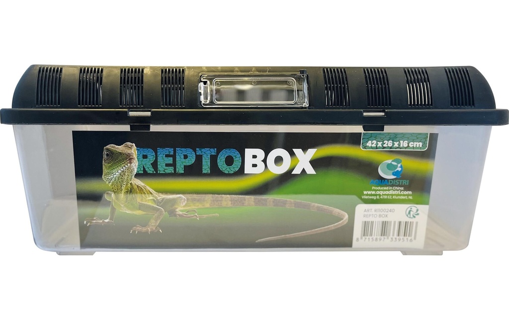 Repto Terrarium en plastique Breedingbox XL, 42 x 26 x 16 cm