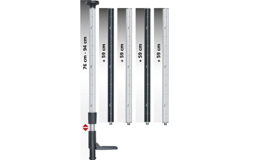 Laserliner Tige de serrage TelePod Plus 330 cm