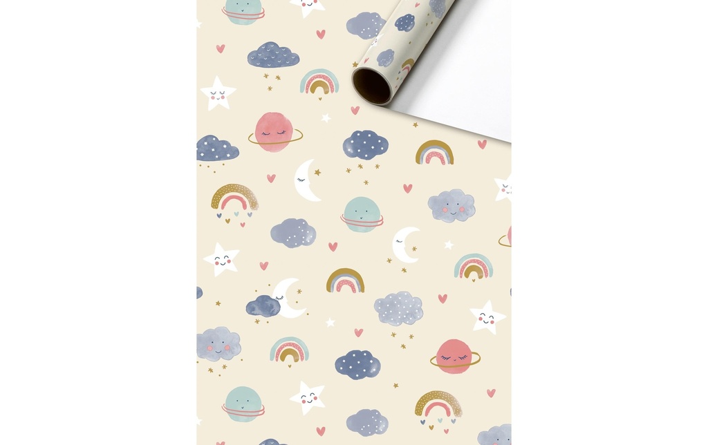 [280010025] STEWO Pap.cadeau HIROKO beige 2mx70c (2 pces)