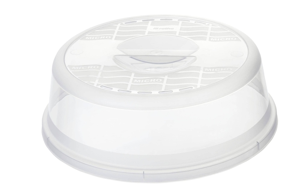 Rotho Cloche pour four à micro-ondes Basic 28.5 cm, Transparent