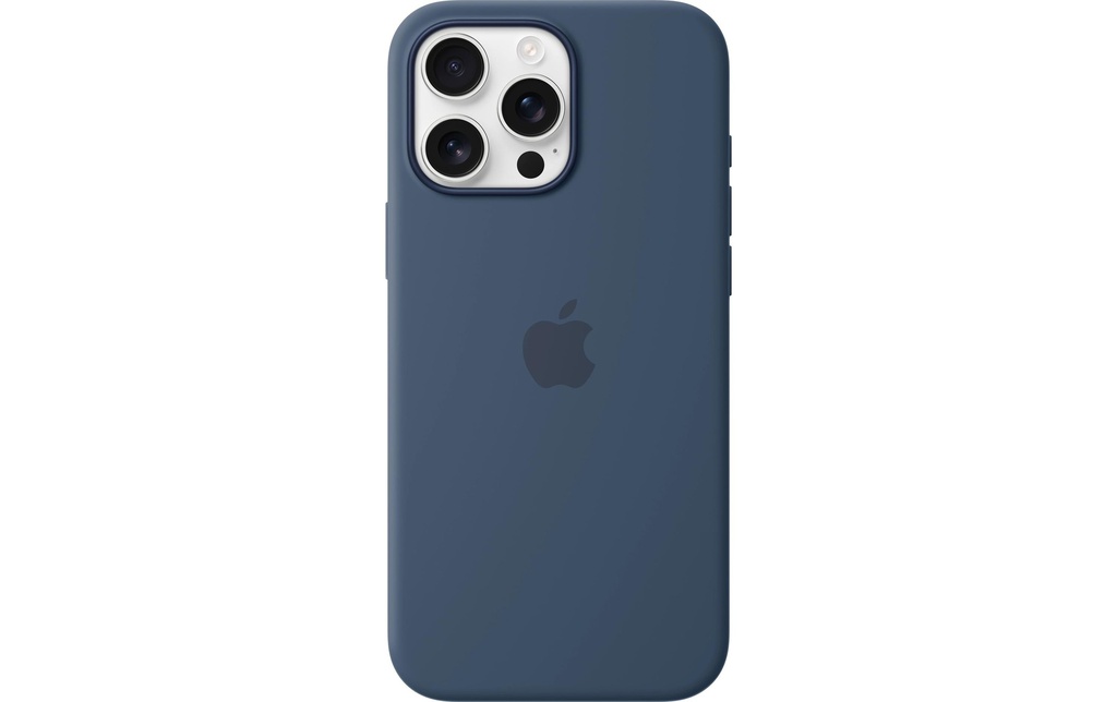 Apple Silicone Case avec MagSafe iPhone 16 Pro Max Denim