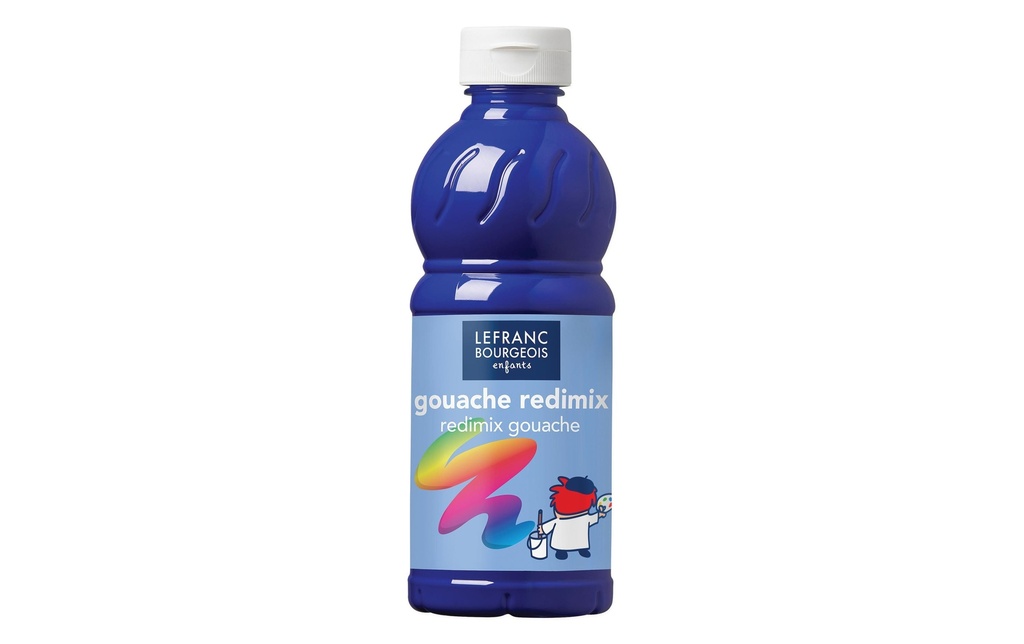 LEFRANC Peintures tempera Redimix 500 ml, Ultramarine