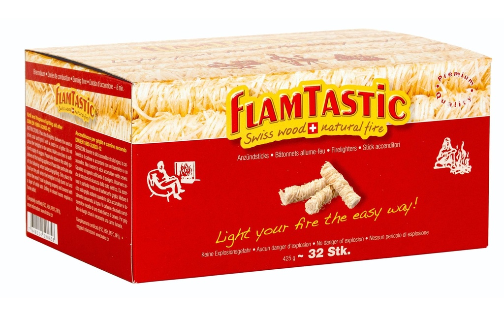 Flamtastic Allume-feu pour barbecue 425 g