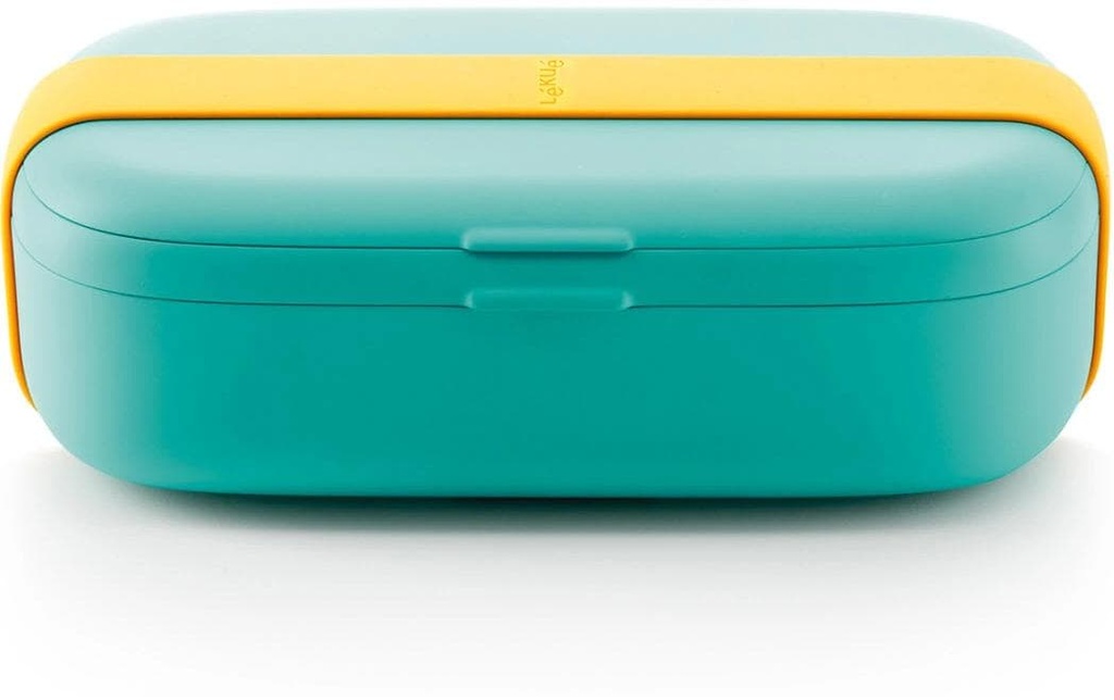 Lékué Boîte casse-croûte 0.5 litre, turquoise