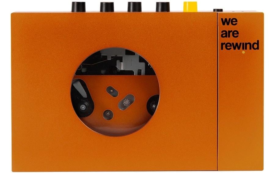 CE Lecteur de cassettes portable we are rewind Orange