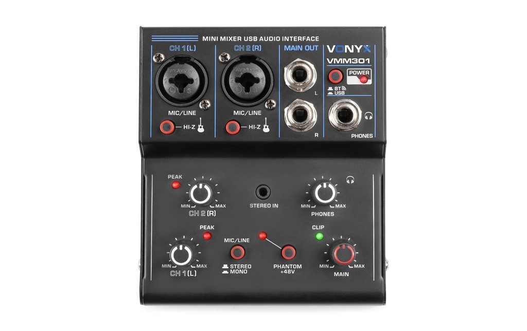 Vonyx Table de mixage VMM301