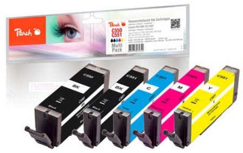 Peach Kits d’encre Canon PGI-550 / CLI-551