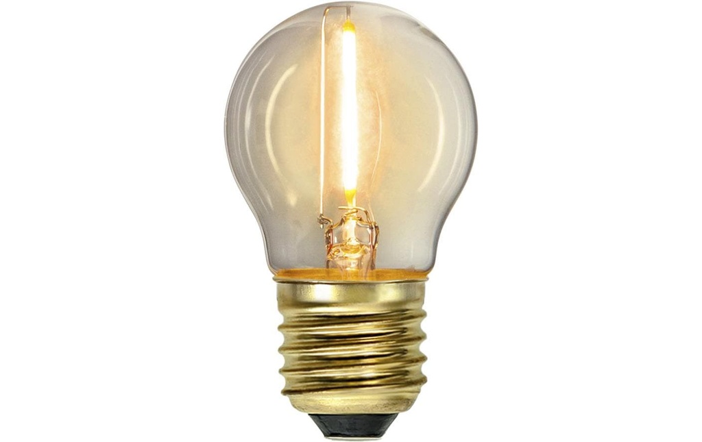 Star Trading Ampoule LED E27 G45 Soft Glow 70 lm, 2100K, 0.8W, 220-240 V AC