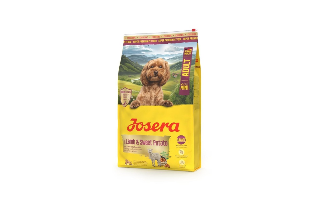 Josera Alimentation sèche Adult Mini Lamb et Sweet Potato 10 kg