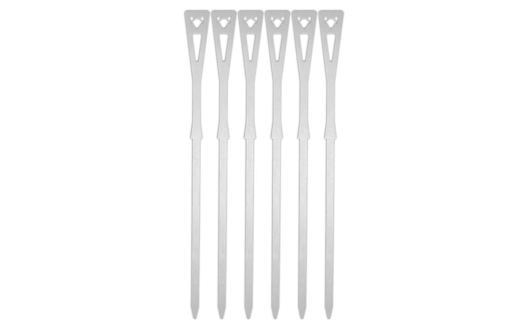 Fennek Grill Broche rôtissoire Set court, 6 Pièce/s