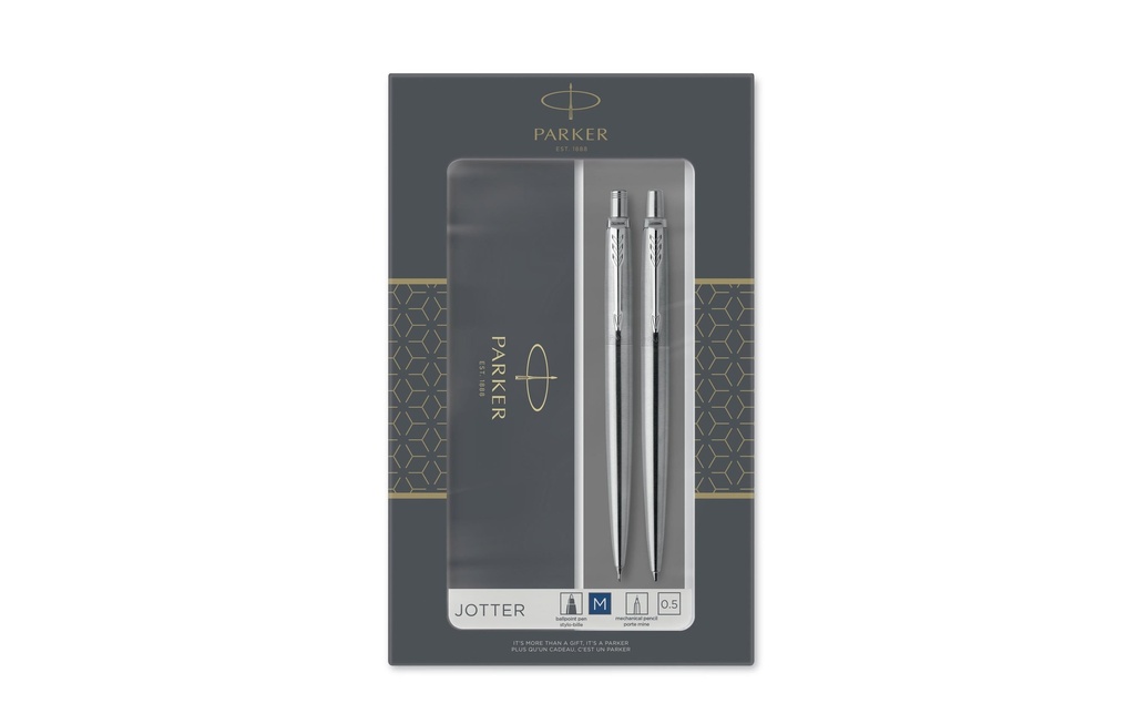 Parker DuoSet Jotter C.T. Acier inoxydable