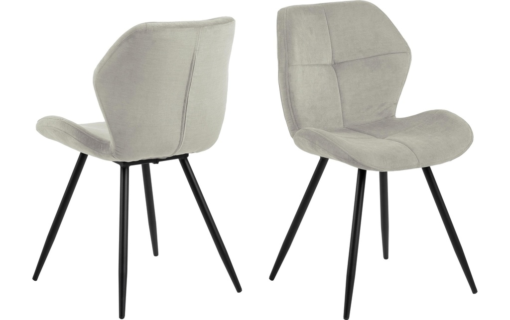 AC Design Chaise Petri, 2 pièces, Sand