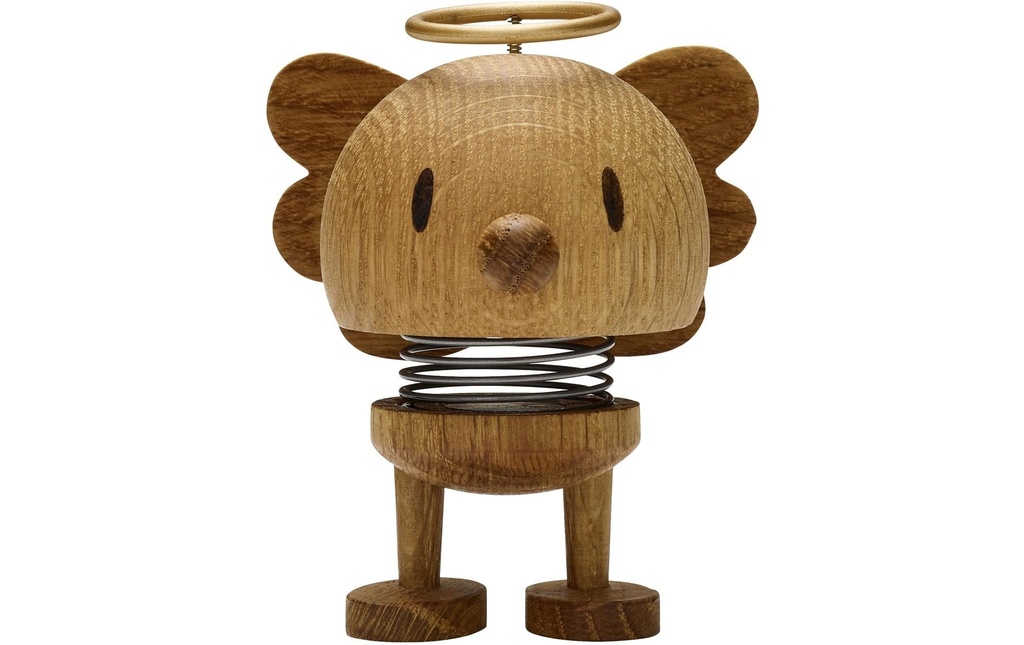 Hoptimist Objet à exposer Bumble Engel Chêne S 7.5 cm, Brun